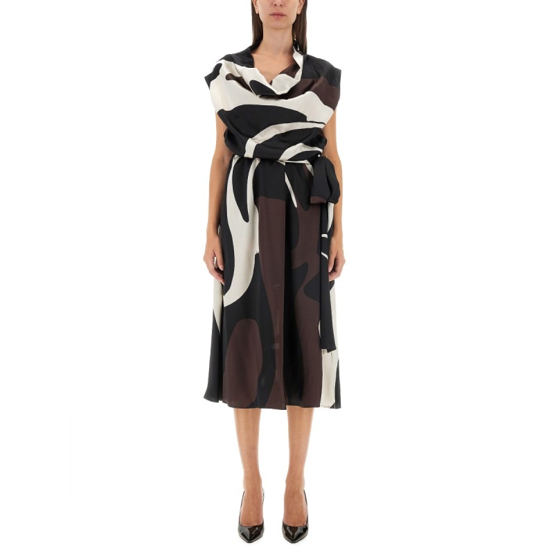 DRESS WITH PRINT