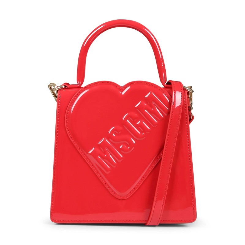 patent eco-leather bags girl