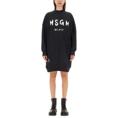 BRUSHED LOGO DRESS
