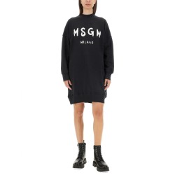 BRUSHED LOGO DRESS