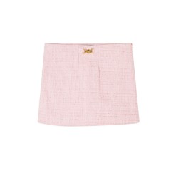 skirt cotton mix tweed