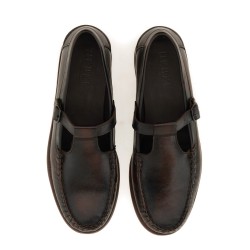 MOCCASIN T-BAR "ALBER"