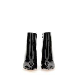 PATENT LEATHER ANKLE BOOT