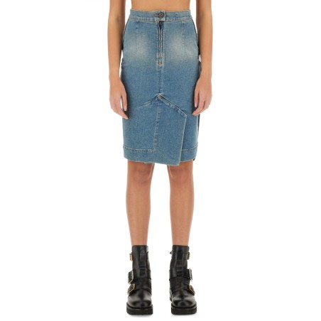 DENIM MIDI SKIRT