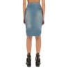 DENIM MIDI SKIRT