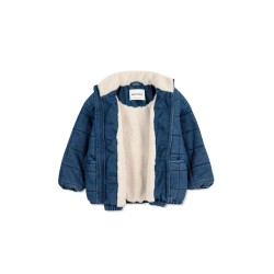 b.c vintage denim quilted jacket