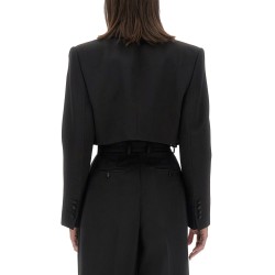 SPENCER WOOL GABARDINE TUXEDO