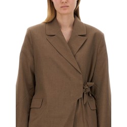 ASYMMETRICAL BLAZER
