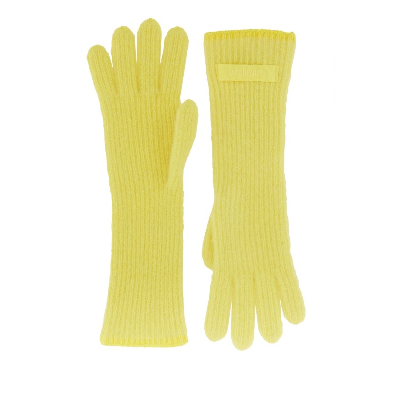 GROSGRAIN LOGO GLOVES