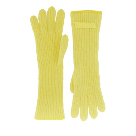 GROSGRAIN LOGO GLOVES