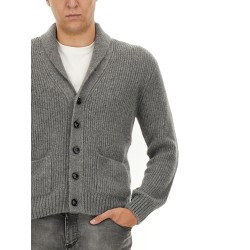 CASHMERE AND SILK CARDIGAN