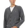 RIBBED CARDIGAN