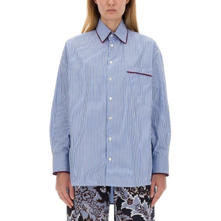 STRIPED COTTON SHIRT