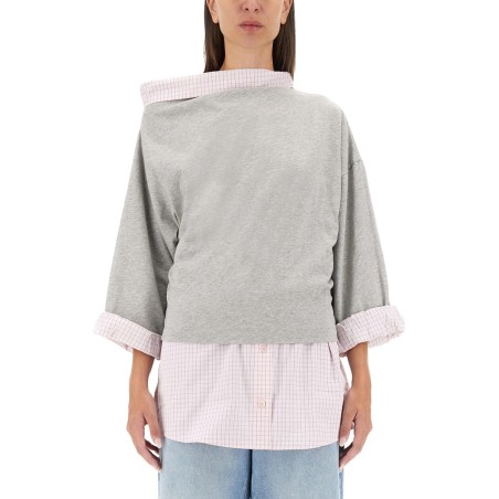 COTTON SHIRT SWEATSHIRT