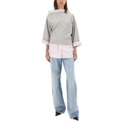 COTTON SHIRT SWEATSHIRT