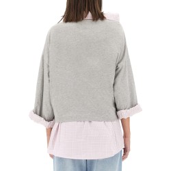 COTTON SHIRT SWEATSHIRT