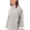 COTTON SHIRT SWEATSHIRT