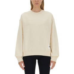 SWEATSHIRT WITH LOGO PATCH