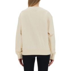 SWEATSHIRT WITH LOGO PATCH