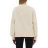 SWEATSHIRT WITH LOGO PATCH