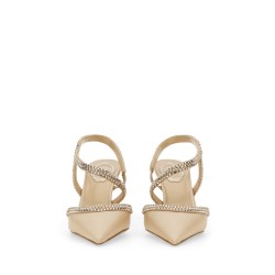 SATIN SANDAL