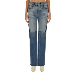 PATCHWORK DENIM JEANS