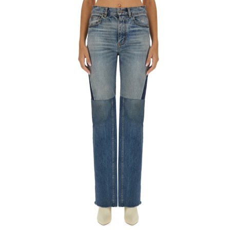 PATCHWORK DENIM JEANS