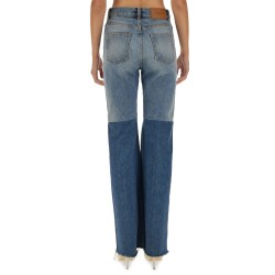 PATCHWORK DENIM JEANS