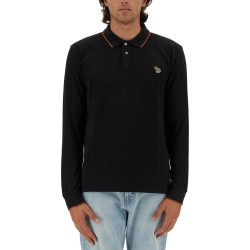 POLO SHIRT WITH ZEBRA PATCH