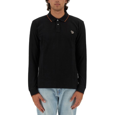 POLO SHIRT WITH ZEBRA PATCH