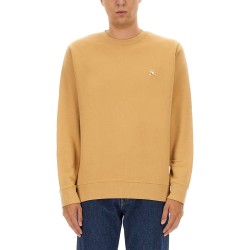 SWEATSHIRT WITH LOGO PATCH