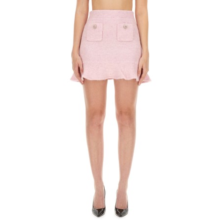 KNITTED MINI SKIRT