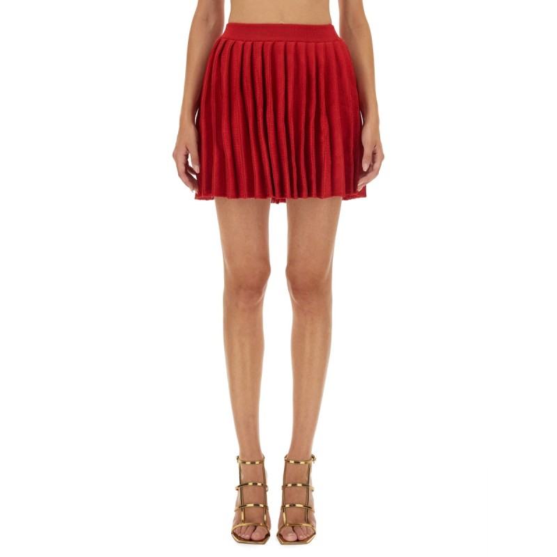PLEATED MINI SKIRT
