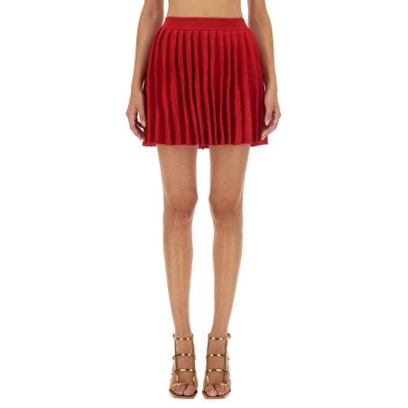 PLEATED MINI SKIRT