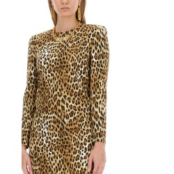 DRESS WITH ANIMAL PATTERN