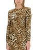 DRESS WITH ANIMAL PATTERN