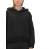 SWEATSHIRT WITH ALL OVER LOGO