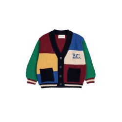 b.c vintage color block cardigan