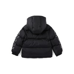 bookish diag short puffer