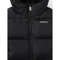 bookish diag short puffer