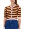 CARDIGAN WITH STRIPE PATTERN