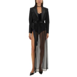 SILK CHIFFON LONG SKIRT