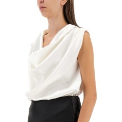 SHIRT WITH DROPPED COLLAR