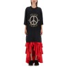 PEACE & PEARLS COTTON INTERLOCK DRESS