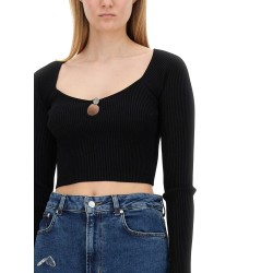 RIBBED CROP TOP