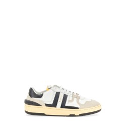 MESH, SUEDE AND NAPPA LEATHER SNEAKER