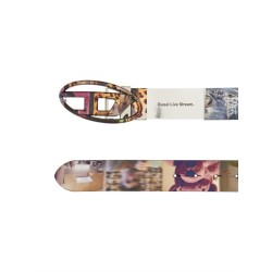 BELT WITH "LIVESTREAM" PRINT