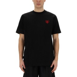 T-SHIRT WITH HEART EMBROIDERY