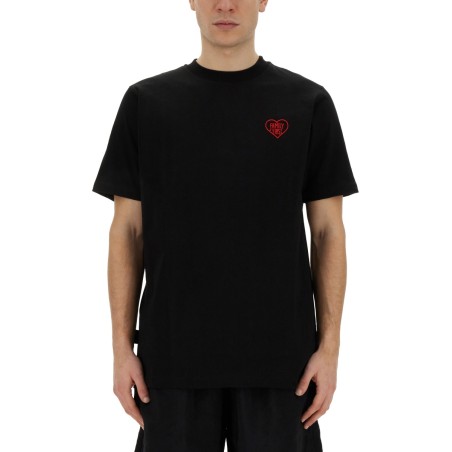 T-SHIRT WITH HEART EMBROIDERY