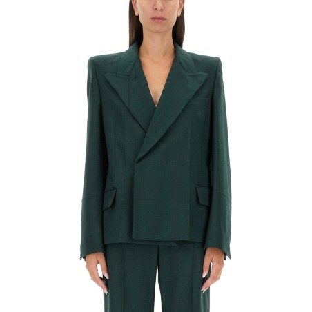 JACKET WITH POINTED SHOULDERS
